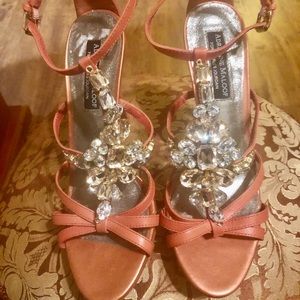 Adrienne Maloof Jourdan Pink Sandals - NWOB 6.5M